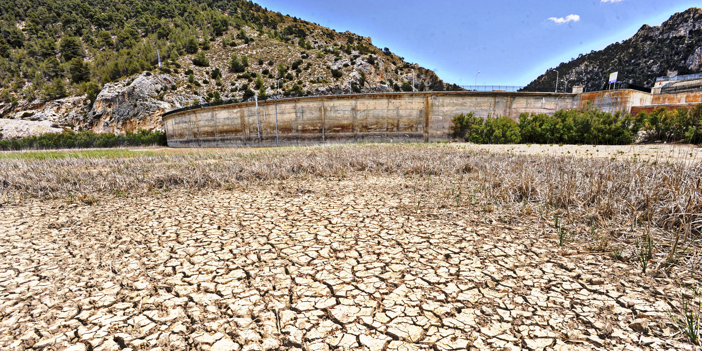 Pantano de Valdeinfierno en Lorca