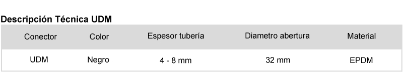 Descripción Técnica UDM Descripción Técnica UDM