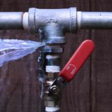 Fuga de agua en casa